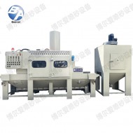 旋風(fēng)式全自動(dòng)通過式噴砂機(jī)（配干式集塵機(jī)）