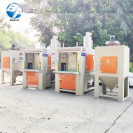 全自動回轉轉盤式噴砂機