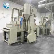 防爆雙線提升輸送式噴砂機28支槍