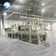 防爆雙線提升輸送式噴砂機28槍