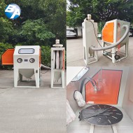 定制款內(nèi)置轉(zhuǎn)盤(pán)噴砂機(jī)