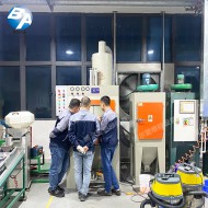 塑膠滾筒全自動噴砂機