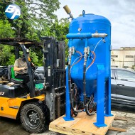 干式雙槍噴砂機