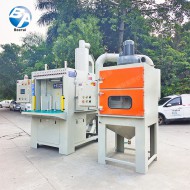 防爆全自動回轉(zhuǎn)轉(zhuǎn)盤式噴砂機(jī)