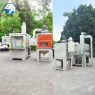 防爆全自動回轉(zhuǎn)轉(zhuǎn)盤式噴砂機(jī)