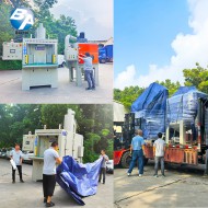 防爆全自動回轉(zhuǎn)轉(zhuǎn)盤式噴砂機(jī)