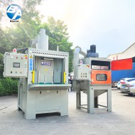 防爆全自動回轉(zhuǎn)轉(zhuǎn)盤式噴砂機