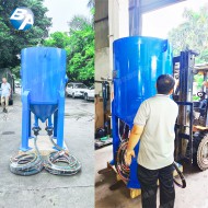 雙槍移動干式噴砂機(jī)