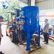 雙槍移動干式噴砂機(jī)