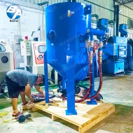 雙槍移動干式噴砂機(jī)