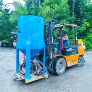 移動干式雙槍噴砂機