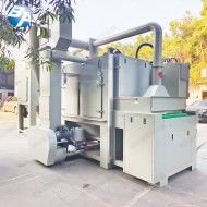 防爆提升輸送式噴砂機（配干式濾芯式集塵）