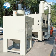 防爆全自動回轉(zhuǎn)轉(zhuǎn)盤式噴砂機