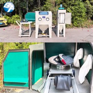 臺(tái)車(chē)轉(zhuǎn)盤(pán)機(jī)噴砂機(jī)