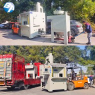 防爆全自動(dòng)回轉(zhuǎn)轉(zhuǎn)盤式噴砂機(jī) 