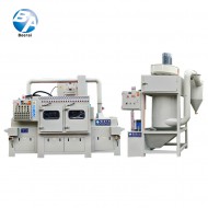 提升輸送式自動噴砂機(jī)（帶濕式集塵機(jī)）