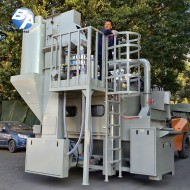 輸送式自動噴砂機 