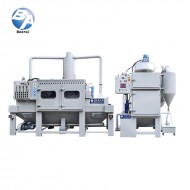 旋風(fēng)輸送式噴砂機(jī)配濕式集塵機(jī)