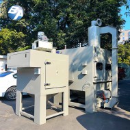 全自動回轉(zhuǎn)轉(zhuǎn)盤式噴砂機