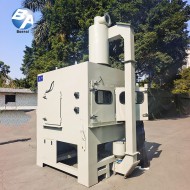 全自動回轉(zhuǎn)轉(zhuǎn)盤式噴砂機