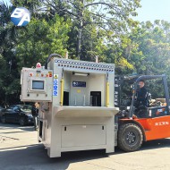 防爆全自動(dòng)回轉(zhuǎn)轉(zhuǎn)盤式噴砂機(jī) 