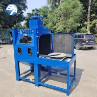 臺(tái)車轉(zhuǎn)盤(pán)濕式噴砂機(jī) 