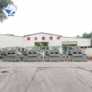 防爆提升智能全自動輸送式噴砂機 