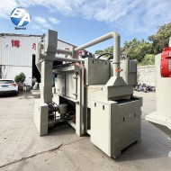 防爆提升智能全自動輸送式噴砂機 