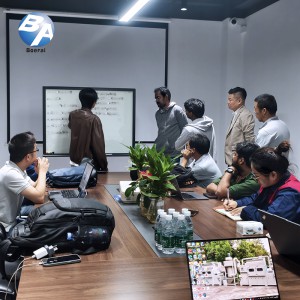 印度客戶上門(mén)驗(yàn)收